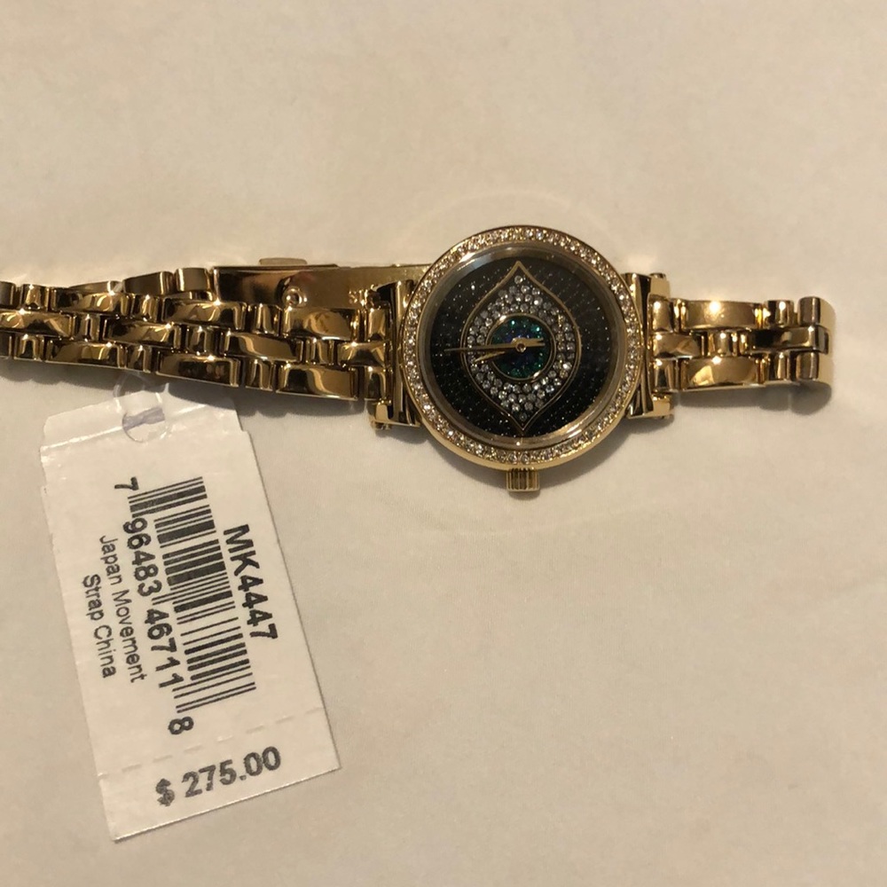 Michael Kors Gold Crystal Watch